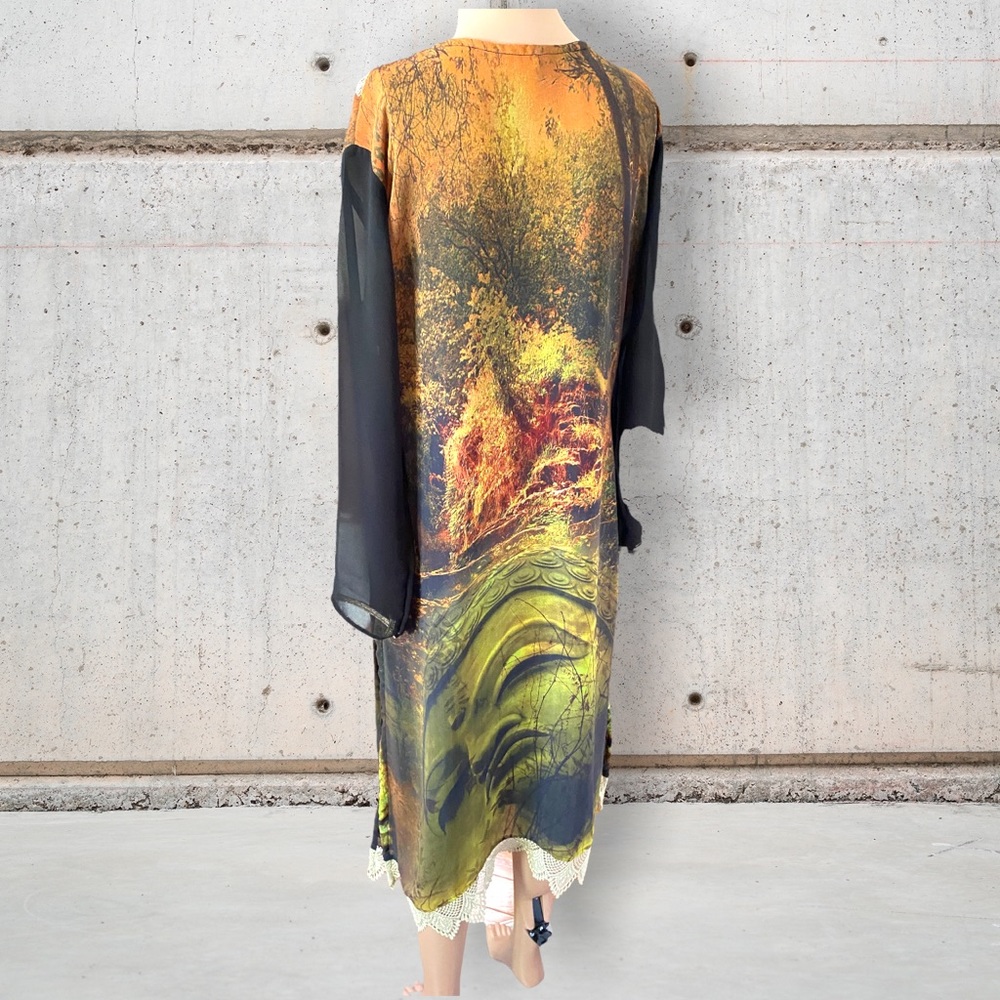 Vintage Buddha tunic/dress - Picture 5 of 8
